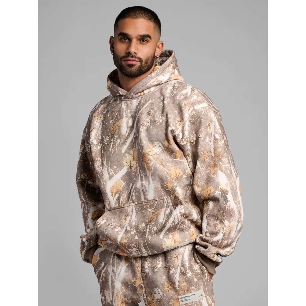 Comfrt Camo Hoodie Adirondack Size Large New With Tags